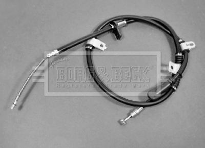 Borg & Beck BKB2027 - Тросик, cтояночный тормоз autosila-amz.com