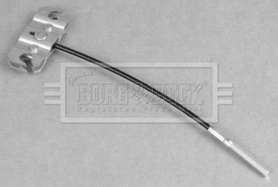 Borg & Beck BKB2194 - Тросик, cтояночный тормоз autosila-amz.com