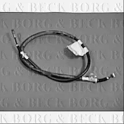 Borg & Beck BKB2149 - Тросик, cтояночный тормоз autosila-amz.com