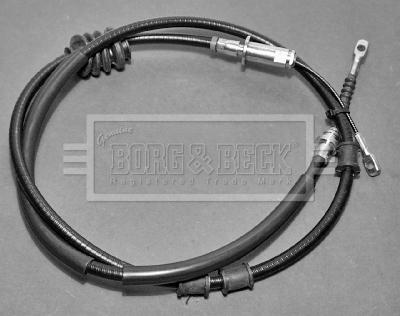 Borg & Beck BKB2155 - Тросик, cтояночный тормоз autosila-amz.com