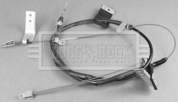 Borg & Beck BKB2151 - Тросик, cтояночный тормоз autosila-amz.com