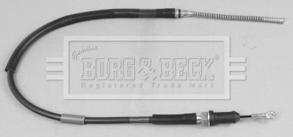 Borg & Beck BKB2153 - Тросик, cтояночный тормоз autosila-amz.com