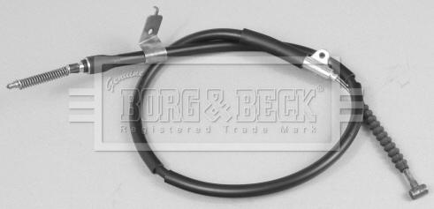 Borg & Beck BKB2136 - Тросик, cтояночный тормоз autosila-amz.com