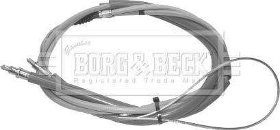 Borg & Beck BKB2899 - Тросик, cтояночный тормоз autosila-amz.com