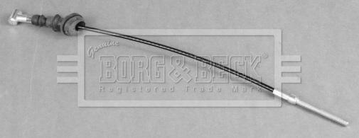 Borg & Beck BKB2894 - Тросик, cтояночный тормоз autosila-amz.com
