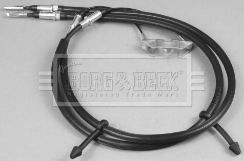 Borg & Beck BKB2895 - Тросик, cтояночный тормоз autosila-amz.com