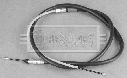 Borg & Beck BKB2848 - Тросик, cтояночный тормоз autosila-amz.com