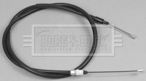 Borg & Beck BKB2854 - Тросик, cтояночный тормоз autosila-amz.com