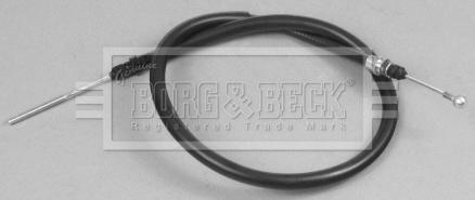 Borg & Beck BKB2856 - Тросик, cтояночный тормоз autosila-amz.com
