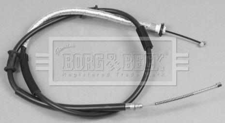 Borg & Beck BKB2858 - Тросик, cтояночный тормоз autosila-amz.com