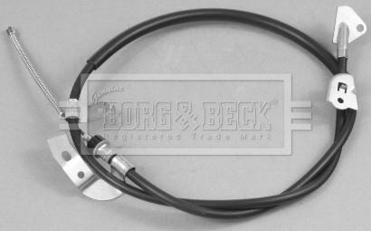 Borg & Beck BKB2853 - Тросик, cтояночный тормоз autosila-amz.com