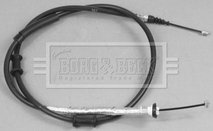 Borg & Beck BKB2863 - Тросик, cтояночный тормоз autosila-amz.com