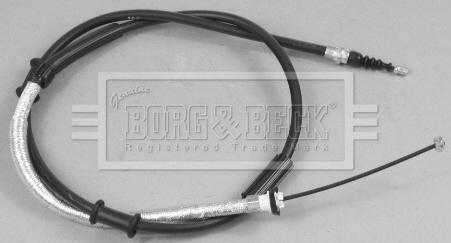 Borg & Beck BKB2862 - Тросик, cтояночный тормоз autosila-amz.com