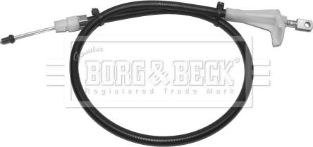 Borg & Beck BKB2810 - Тросик, cтояночный тормоз autosila-amz.com