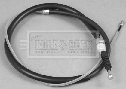 Borg & Beck BKB2886 - Тросик, cтояночный тормоз autosila-amz.com