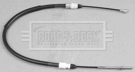 Borg & Beck BKB2881 - Тросик, cтояночный тормоз autosila-amz.com
