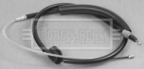 Borg & Beck BKB2832 - Тросик, cтояночный тормоз autosila-amz.com