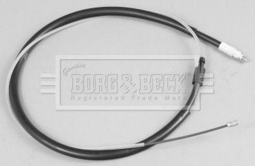 Borg & Beck BKB2394 - Тросик, cтояночный тормоз autosila-amz.com