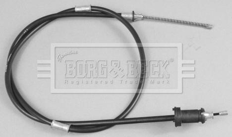 Borg & Beck BKB2392 - Тросик, cтояночный тормоз autosila-amz.com