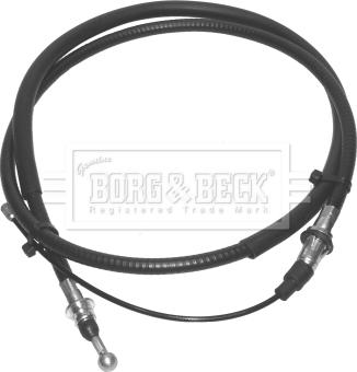 Borg & Beck BKB2348 - Тросик, cтояночный тормоз autosila-amz.com