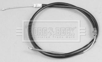 Borg & Beck BKB2342 - Тросик, cтояночный тормоз autosila-amz.com