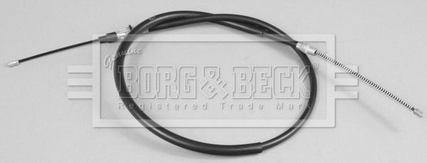 Borg & Beck BKB2347 - Тросик, cтояночный тормоз autosila-amz.com