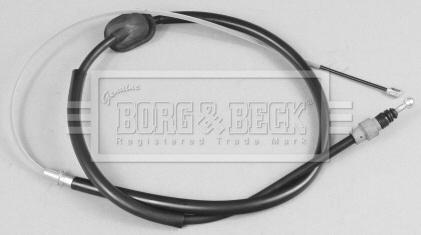 Borg & Beck BKB2384 - Тросик, cтояночный тормоз autosila-amz.com