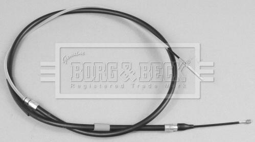 Borg & Beck BKB2387 - Тросик, cтояночный тормоз autosila-amz.com
