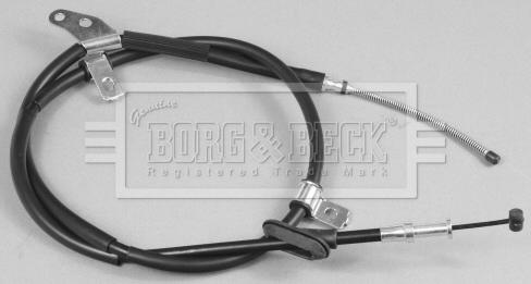 Borg & Beck BKB2202 - Тросик, cтояночный тормоз autosila-amz.com