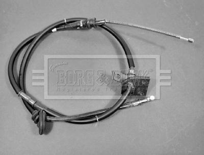 Borg & Beck BKB2211 - Тросик, cтояночный тормоз autosila-amz.com