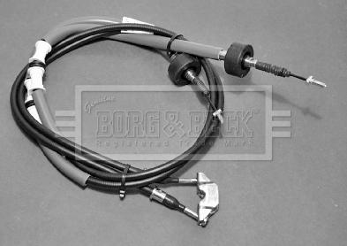 Borg & Beck BKB2271 - Тросик, cтояночный тормоз autosila-amz.com