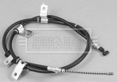 Borg & Beck BKB2794 - Тросик, cтояночный тормоз autosila-amz.com
