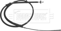 Borg & Beck BKB2796 - Тросик, cтояночный тормоз autosila-amz.com