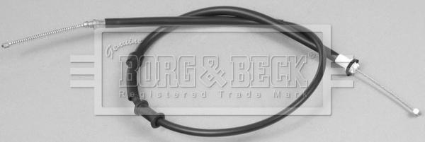 Borg & Beck BKB2797 - Тросик, cтояночный тормоз autosila-amz.com