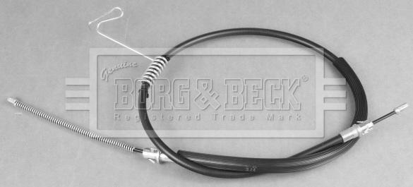 Borg & Beck BKB2750 - Тросик, cтояночный тормоз autosila-amz.com