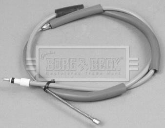 Borg & Beck BKB2780 - Тросик, cтояночный тормоз autosila-amz.com