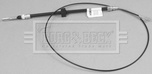 Borg & Beck BKB2783 - Тросик, cтояночный тормоз autosila-amz.com