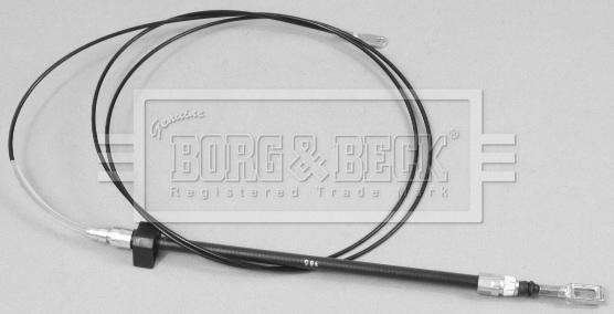 Borg & Beck BKB2739 - Тросик, cтояночный тормоз autosila-amz.com