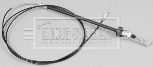Borg & Beck BKB2737 - Тросик, cтояночный тормоз autosila-amz.com