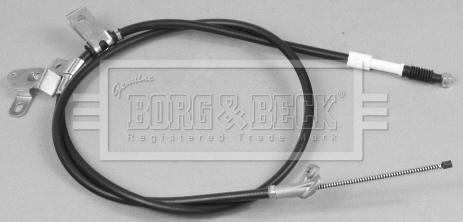 Borg & Beck BKB2775 - Тросик, cтояночный тормоз autosila-amz.com