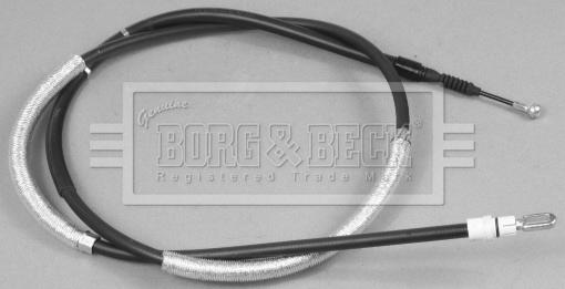 Borg & Beck BKB2770 - Тросик, cтояночный тормоз autosila-amz.com