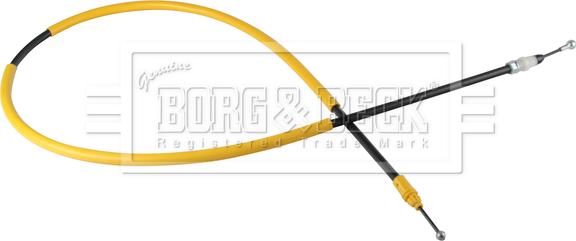 Borg & Beck BKB2778 - Тросик, cтояночный тормоз autosila-amz.com