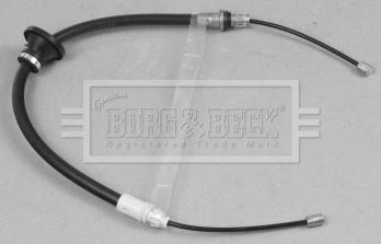 Borg & Beck BKB2773 - Тросик, cтояночный тормоз autosila-amz.com