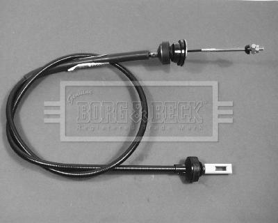 Borg & Beck BKC1030 - Трос, управление сцеплением autosila-amz.com