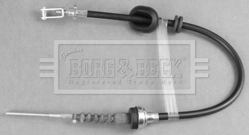 Borg & Beck BKC2076 - Трос, управление сцеплением autosila-amz.com