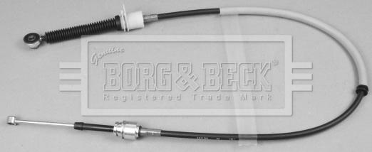 Borg & Beck BKG1091 - Трос, наконечник, ступенчатая коробка передач autosila-amz.com