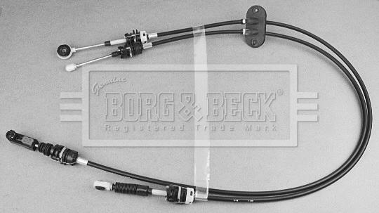 Borg & Beck BKG1049 - Трос, наконечник, ступенчатая коробка передач autosila-amz.com