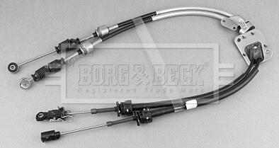 Borg & Beck BKG1044 - Трос, наконечник, ступенчатая коробка передач autosila-amz.com