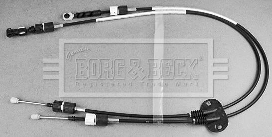 Borg & Beck BKG1048 - Трос, наконечник, ступенчатая коробка передач autosila-amz.com
