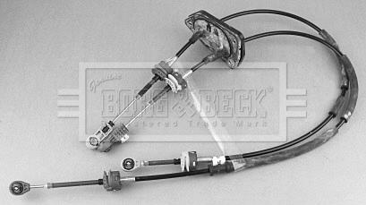Borg & Beck BKG1042 - Трос, наконечник, ступенчатая коробка передач autosila-amz.com